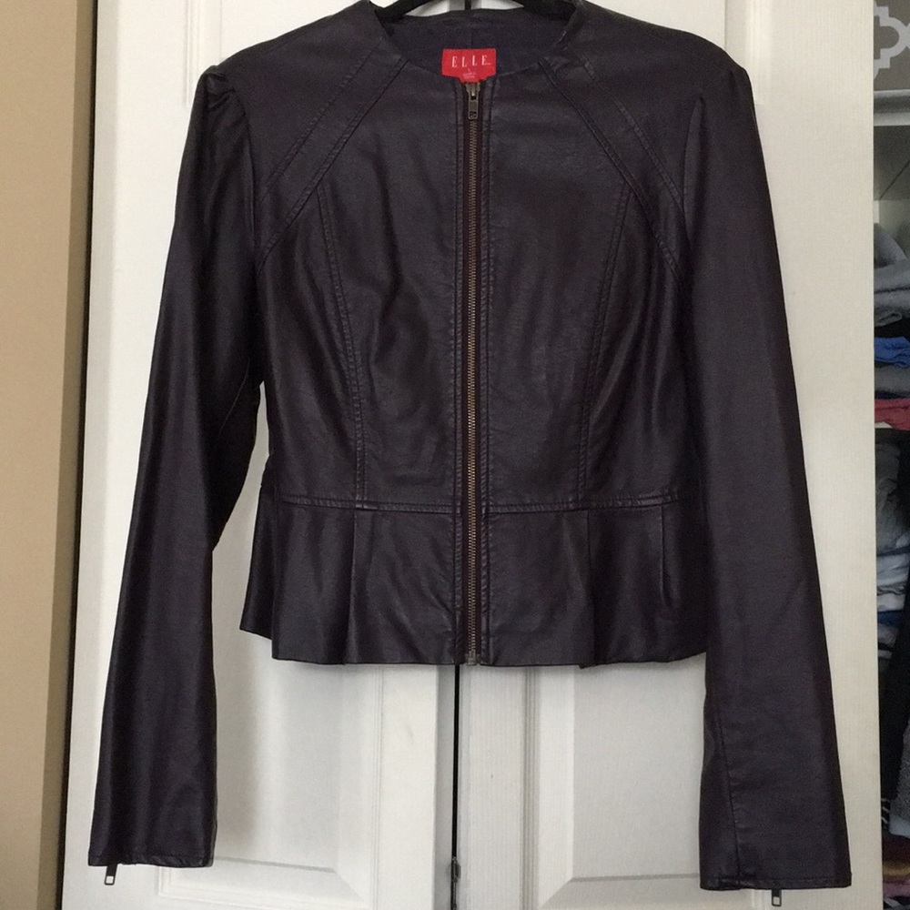 Leather jacket